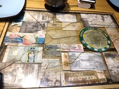 做旧的桌面-局气 烤鸭·北京菜(光华路店)