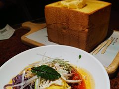 山水鸡丝面-绿茶餐厅(蓝色港湾店)