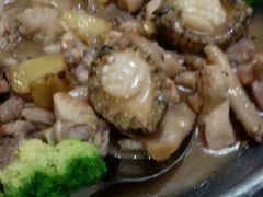 鲍鱼焖鸡。-骏丰酒楼(黄编店)