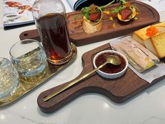轻煎鹅肝红酒梨配鱼子-Deer Park鹿园西餐(仁恒置地广场店)