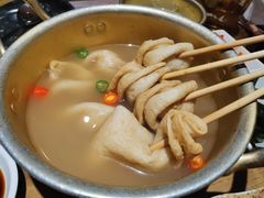 海鲜鱼饼汤-冰川延边料理·炭烤串(原小木屋店)