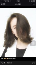  冷棕色，➕何阳修剪-意念造型