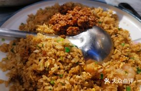 Shrimp and Pork Sauce Fried Rice with Egg