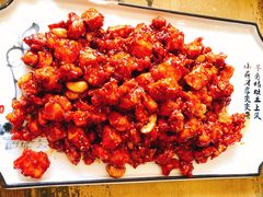 酱爆桃仁鸡丁-清真•蜀风园(丁字沽店)