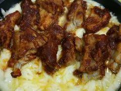 芝士排骨-青纱灯笼韩国料理店