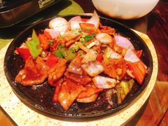 杭椒牛柳-千户苗寨长桌宴