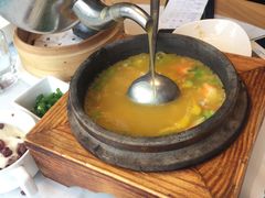 堂灼蟹肉鲜汤泡饭-时间里·新派粤菜(远洋店)