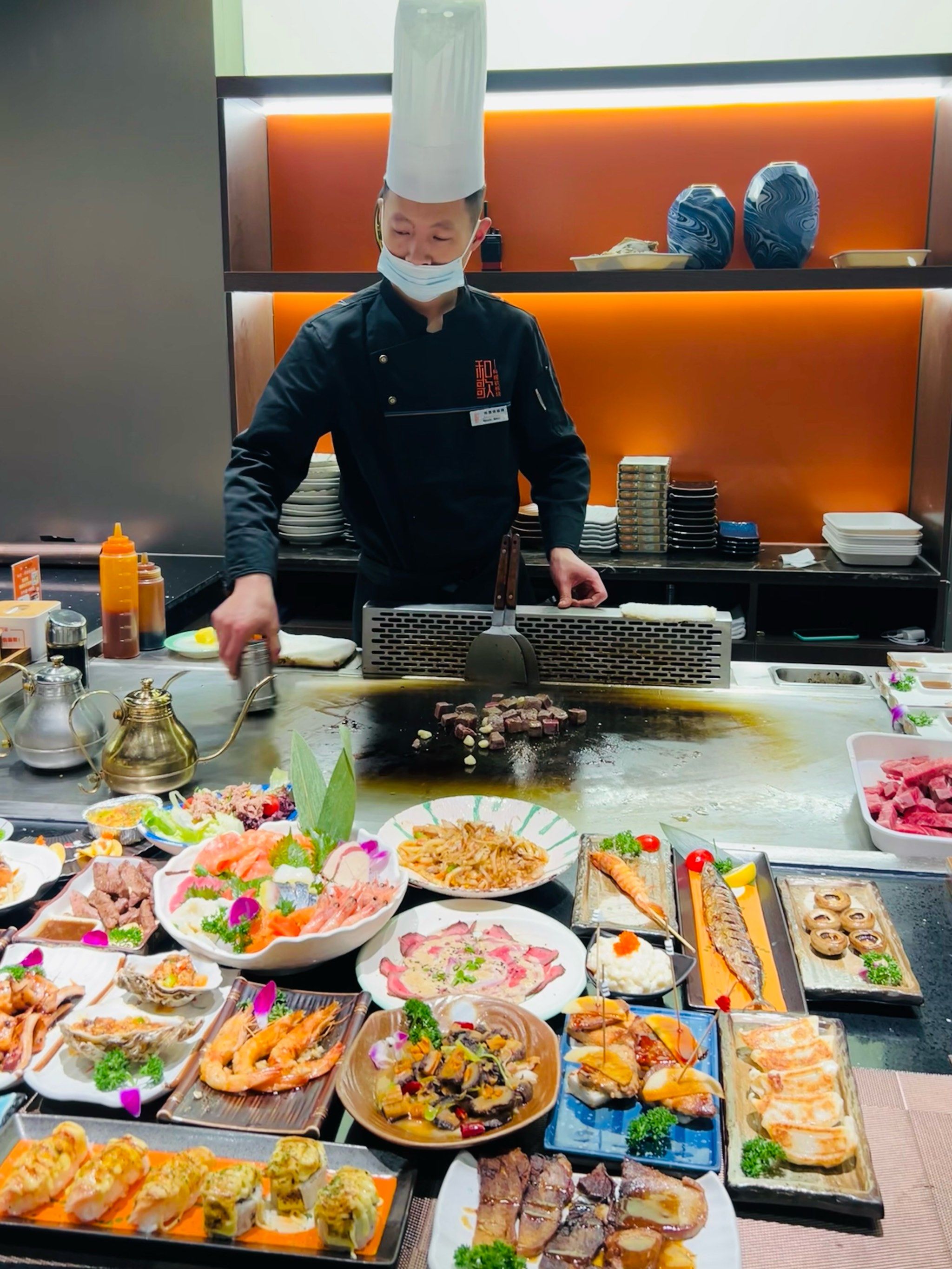 喜欢吃日式铁板烧自助吃的宝子们,有福啦!