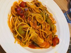 西班牙风情海鲜意面-必胜客(鼓楼店)