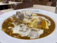 奶油鸡肉菌菇蛋包饭-CoCo壱番屋
