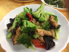 西兰花炒土鱿-海鲜街菜馆(海珠南路店)