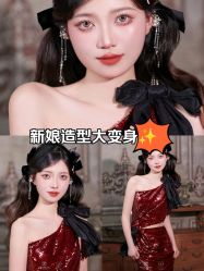 -桃子造型婚纱礼服(凤起广场店)