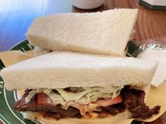 沙茶牛肉三文治-肥韬茶餐厅(南山mini店)