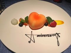 法式蜜桃心形茉莉花蛋糕-弦月窗LUNETTE BY AMANDA(复兴路店)