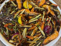 凉拌虾-玛扎烧烤私房菜