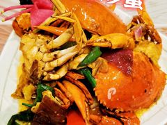 姜葱炒蟹-桥东喜碧海鲜街(水东街店)