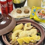 真香‼️在城中村里的干锅榴莲鸡煲‼️