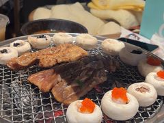 -草家酱蟹炭火烤肉店(珲春南路一店)