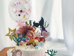 -芒果与甜纯动物奶油蛋糕&甜品台定制