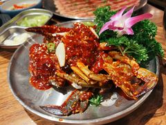 -明洞阿姨·韩式酱蟹烤肉·创意料理(三元桥店)