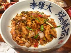 金钱肚炒肥肠拌川-李犟大爆鳝面·手工蟹黄包(湖滨西湖店)