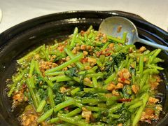 肉末炒茼蒿-巴盟人家·内蒙地方菜(华丽家族店)