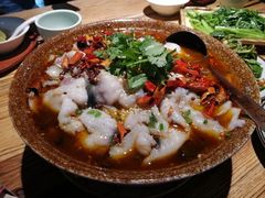 木瓜酸菜鱼-缘生态云南菜·野生菌庭院餐厅(华侨城店)