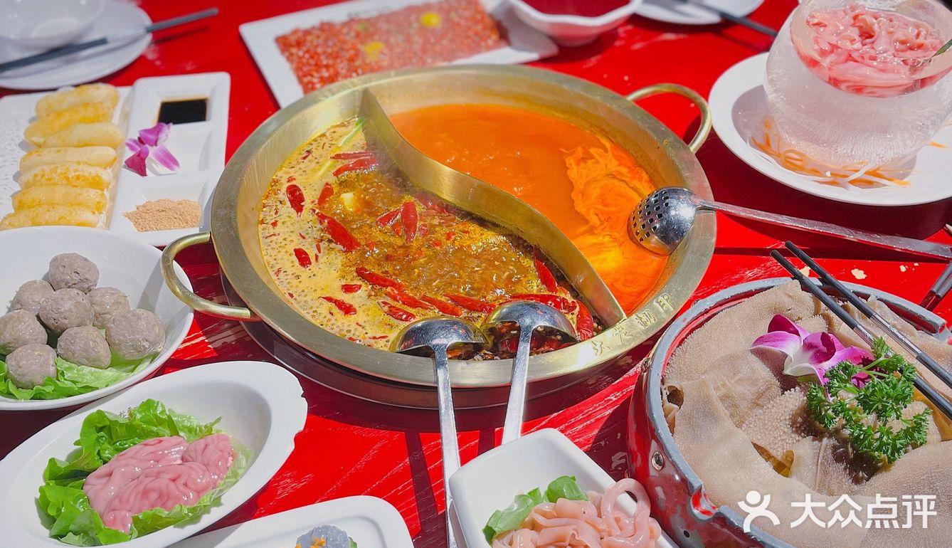 深圳土豪火锅探店|大龙翻印