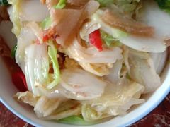 白菜炒木耳-北平楼·烤鸭·北京菜(牡丹园店)
