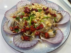 油泼扇贝-来之顺海鲜菜馆·青岛菜·始于1993(栈桥店)