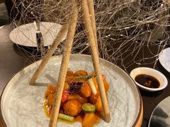 创意鲜果咕噜肉-广州文华东方酒店·江-由辉师傅主理