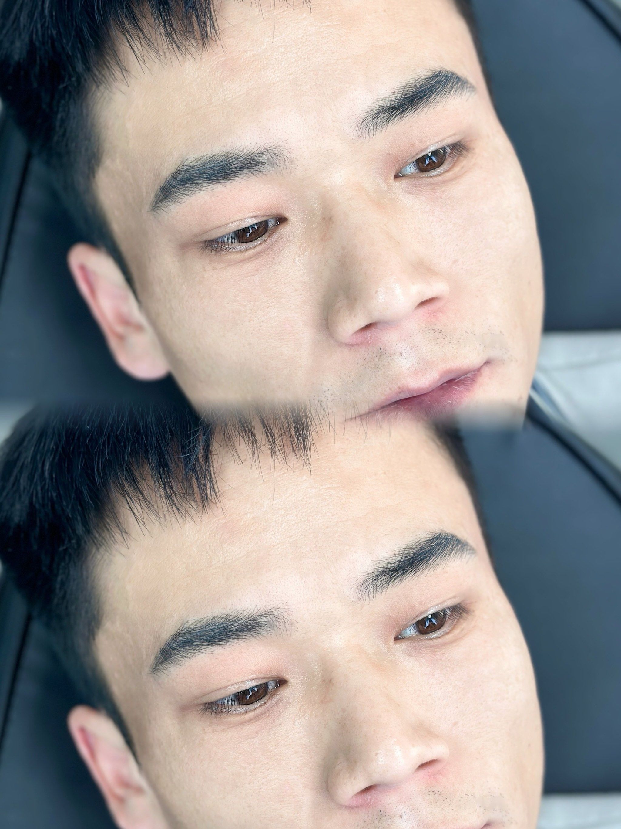 库尔勒男士野生眉来啦
