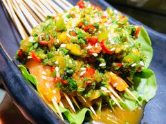 三文鱼冷串-夜半不二海鲜炭烤(文汇巷店)