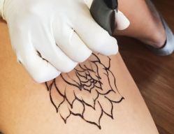 点击看大图 腿部-XTATTOO海娜手绘