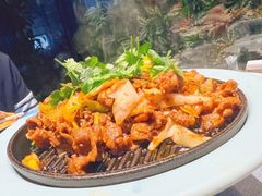 炙子羊肉-柿合缘新京菜(国金中心商场店)