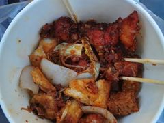 -清真回族八哥秘制饼夹菜