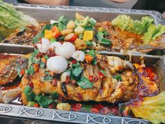 -集草轩·重庆麻辣烤鱼(西湖道店)