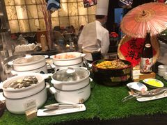 自助取餐区-北京希尔顿逸林酒店-逸轩西餐厅-自助餐厅