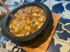 石锅鸡汤豆腐-绿茶餐厅(王府井永宁门店)