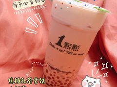 焦糖红茶拿铁-1点点(建设六马店)