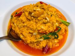 咖喱炒蟹肉-香蕉叶餐厅(是隆店)
