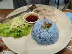 -蝶豆花蓝面条