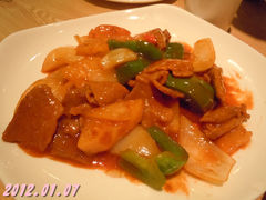 泰式菠蘿炒牛肉-港东盛宴烧腊至尊