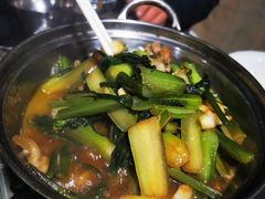 干锅红根菜-随意茶庄·地道杭帮农家菜(梅家坞店)
