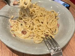 生奶油培根意大利面-玛格萝妮比萨屋(四平店)