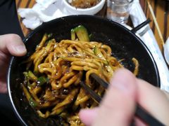 -老红桥炸灌肠牛肚锅烧烤(定福庄店)