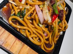 黑椒牛柳乌冬面-烛影拾光观景餐厅·创意菜·摄影·小提琴(大唐不夜城店)