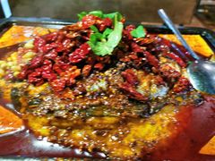-探鱼·鲜青椒爽麻烤鱼(天一广场店)