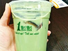 抹茶奶茶-1点点(二七万达店)
