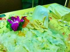 進口象拔蚌刺身-新绿茵阁茶餐厅(皇朝东南亚花园分店)